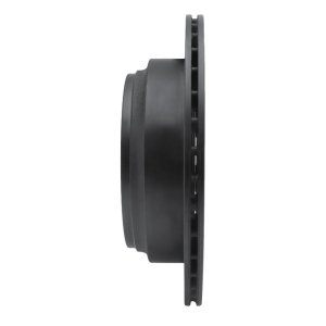 Acura SLX Brake Rotor (1) - Rear Left - R1 Concepts - Drilled & Slotted - Black - `92-`04